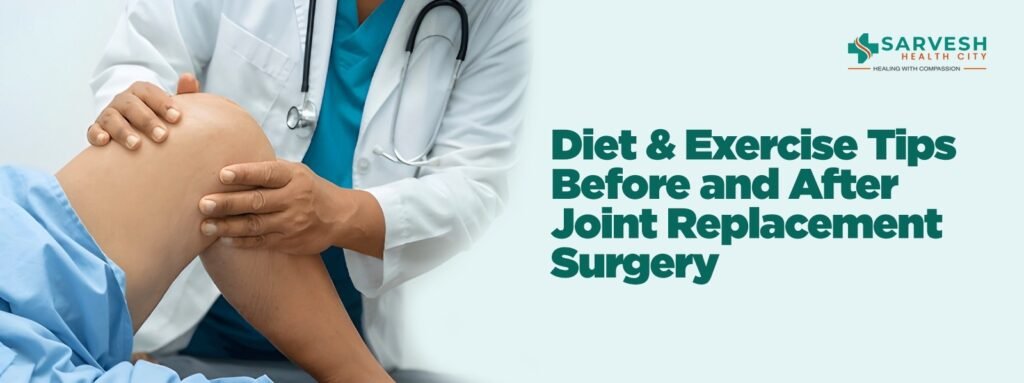 Diet and Exercise Tips Before and After Joint Replacement Surgery