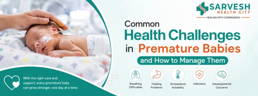 Common Health Challenges in Premature Babies and How to Manage Them
